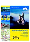 Routenkarte Romantische Straße