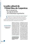 Projet 2007 pôle culturel de Carpentras 