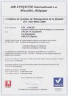 certification