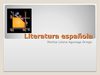 literatura española