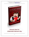 Romantic Ideas for A Memorable Valentine's Day