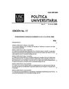 Política 17: Resoluciones Consejo Académico CA-01 a CA-05 de 2008