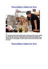 Watch Killers Online For Free