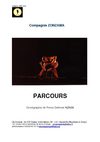 Création 2007 "Parcours" celectionnée au Rencontre Chorégraphique Danse l'Afrique Danse de Tunis