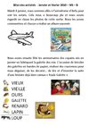 Bilan des activités MS B - Janvier et février 2010