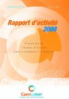 Rapport d'activité 2008 Caen la mer