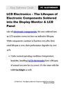 LCD Electronics - The Lifespan of Electronic Components Soldered into the Display Monitor & LCD Panel