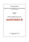 Marieclaire.fr étude du dispositif communautaire