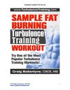 Turbulence Training, Sample Fat Burning Workout