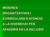 Organització sobre escola inclusiva