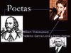 Federico García Lorca, William Shakespeare y Pedro Salinas (Por Jonathan Riquelme Aguilera)