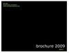 Brochure 2009 :: Trabajos Realizados