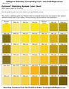 Custom Screenprinting PMS Color Charts