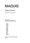 Maquis, de Alfons Cervera : une traduction partielle