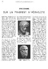Sur un fragment d'HERACLITE - par Eric CHAMS (1987)
