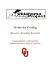 Oklahoma Writing Project 2010 Inservice Catalog