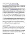 Writing articles for those who hate writing