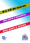 8 e 10 de marzo: días para a memoria, días para a acción