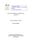 Capes externe et Cafep de philosophie, Rapports de jury, sesion 2003, 2004, 2006, 2007, 2008, 2009