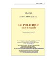 Platon, Le politique (http://philosophie-en-ligne.fr)