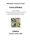 Livres d'iCi&LA : Carnets