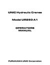 Fukurawa Unic UR293a1 Operators Manual