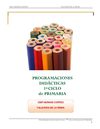 Programación Didáctica Primer Ciclo Ed. Primaria