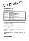 Full informatiu del 22 al 26 de març de 2010