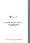 Informe Resumen sobre el sector metal de Barakaldo