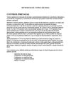 control pre natal