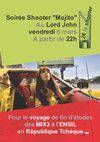 Affiche soirée Shooter "Mojito" au Lord John