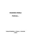 Poèmes... Maxence Merle