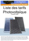 Fourniture équipements photovoltaïques by BIO ENERGIES ONLINE