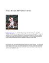  Fantasy Baseball 2009 - Baltimore Orioles