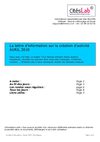 La Lettre d'information sur la création (avril 2010)