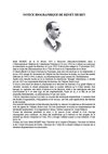 Biographies de René Muret et de mademoiselle Bigottini.