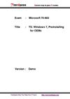 Test4pass 70-683 Exam braindumps study guides