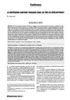 La coopération sanitaire française dans les pays en développement (Gentilini)