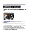 Samsung HMX-H106 received a positive evaluation from TED 