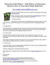 Marijuana Side Effects - Side Effects of Marijuana Abuse & How to Overcome Weed Addiction!