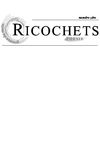 Ricochets-Poésie numéro zéro
