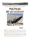 Revista Hoja de Ruta. POLÍTICAS DE LO SAGRADO 