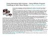 Doing Marketing With Articles 