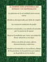 EL HOMBRE DEBE APRENDER A SER HUMANO Y NO MATERIALISTA