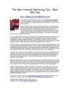 The Best Internet Marketing Tips - Best SEO Tips