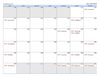 calendrier mai