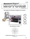 Creative Science & Research - Permanent Magnet Motor