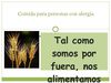 Alergias a los alimentos