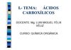 Clase 03 - Química Orgánica II