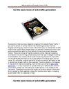Get the basic know of web traffic generation